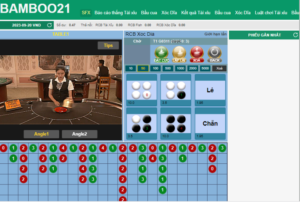 Hướng dẫn chơi xóc dĩa trực tuyến tại bamboo21